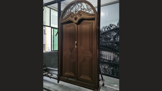 heavy duty iron doors