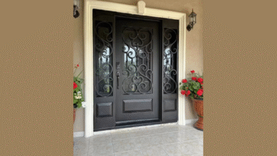 rod iron windows
